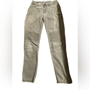 SHANA DENIM GREEN PANTS SIZE 9